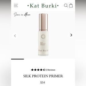 Kat Burki SILK PROTEIN PRIMER New in box